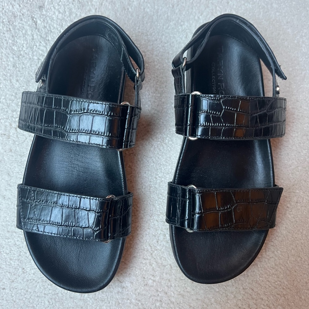 Taryn Rose Black Sandals